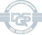 ISO 9001 2008 blau